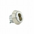 Parche 7 Pin Standard Mortise Cylinder Adams Rite Cam with Ring, Satin Chrome PA2006854